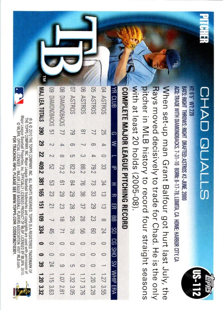 2010 Topps Update Chad Qualls