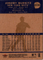 2002 Fleer Tradition Update Jeromy Burnitz #U138