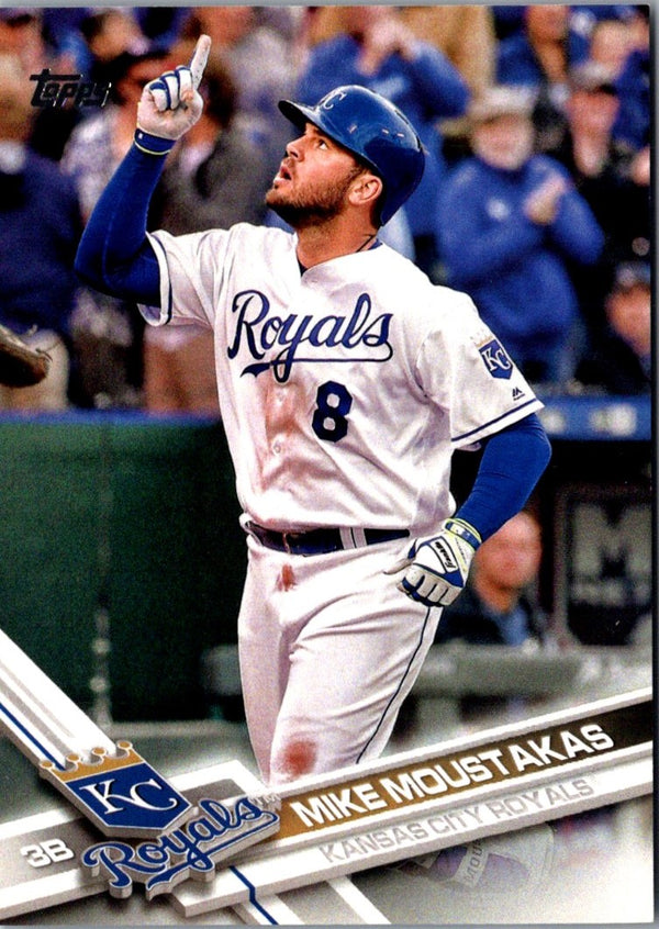 2017 Topps Opening Day Mike Moustakas #163