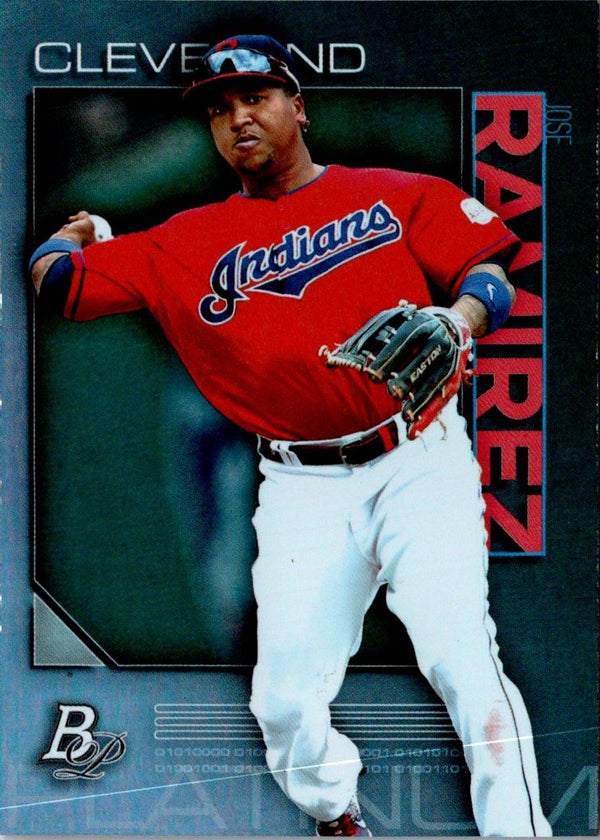 2020 Bowman Platinum Jose Ramirez #93