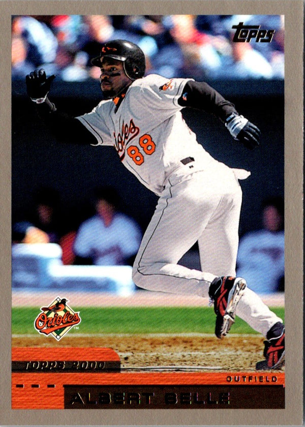 2000 Topps Albert Belle #405