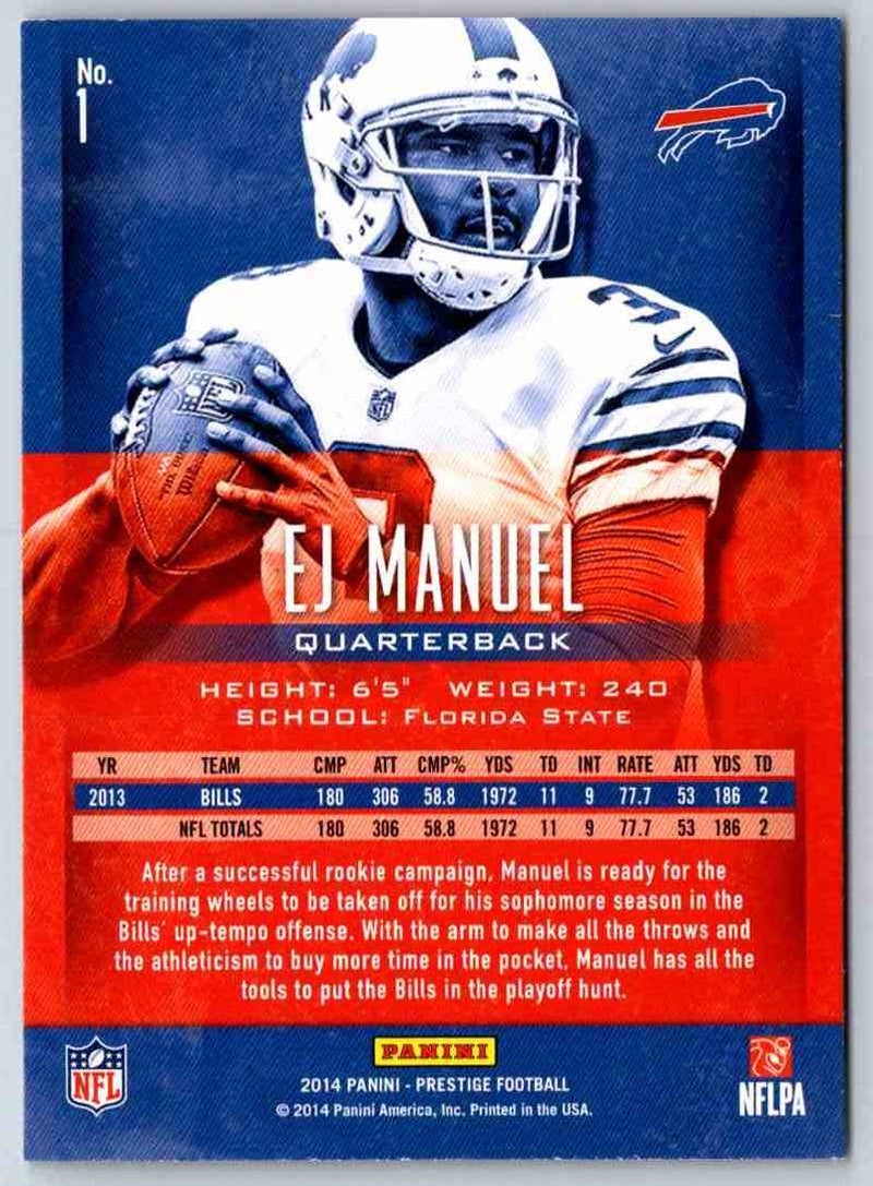 2014 Prestige Ej Manuel