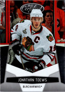 2010 Panini Certified Mirror Black Materials Prime Jonathan Toews