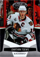 2010 Panini Certified Mirror Black Materials Prime Jonathan Toews #31