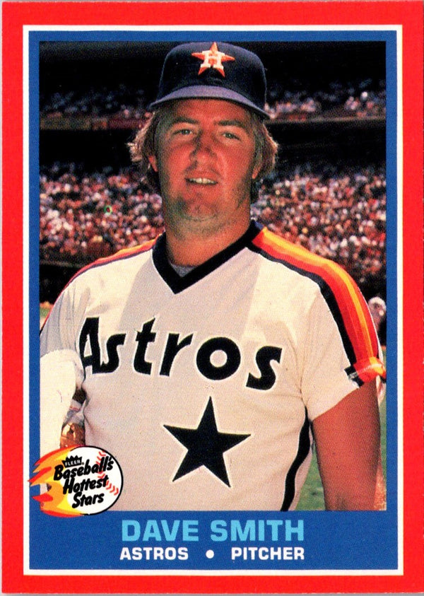 1987 Fleer Hottest Stars Dave Smith #38