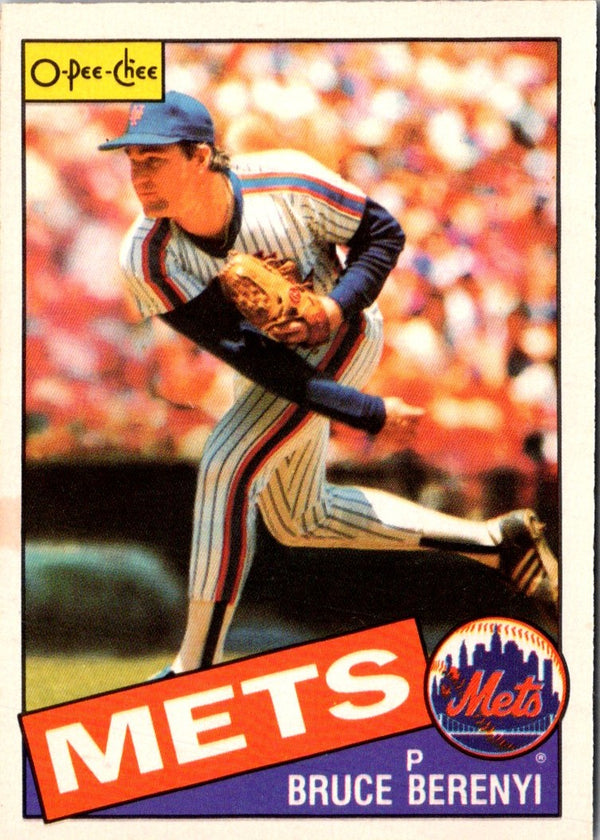 1985 O-Pee-Chee Bruce Berenyi #27