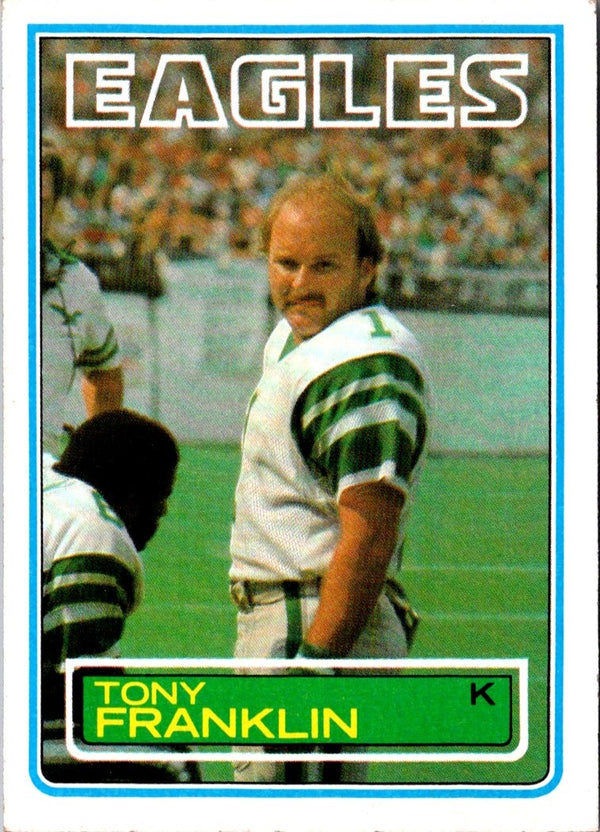 1983 Topps Tony Franklin #139 EX