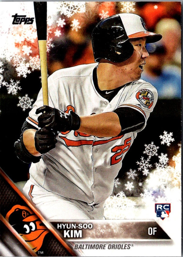 2016 Topps Holiday Baseball Hyun-Soo Kim #HMW89 Rookie