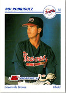 1991 Line Drive AA Boi Rodriguez