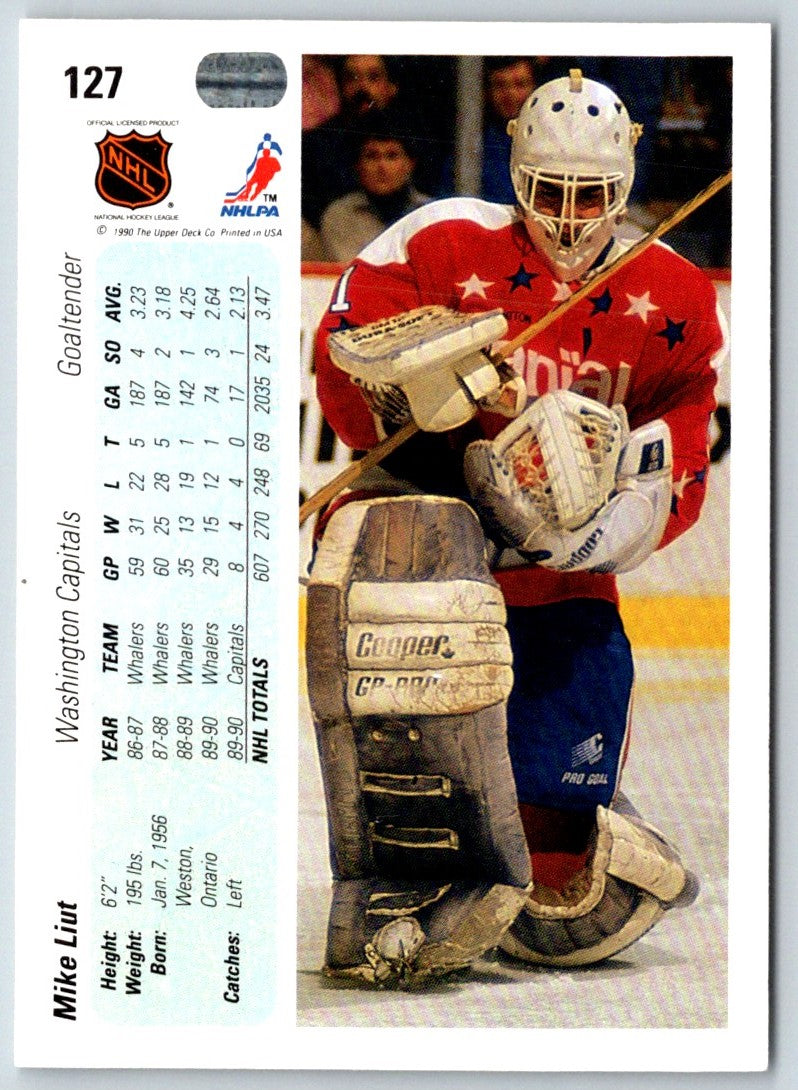 1990 Upper Deck Mike Liut