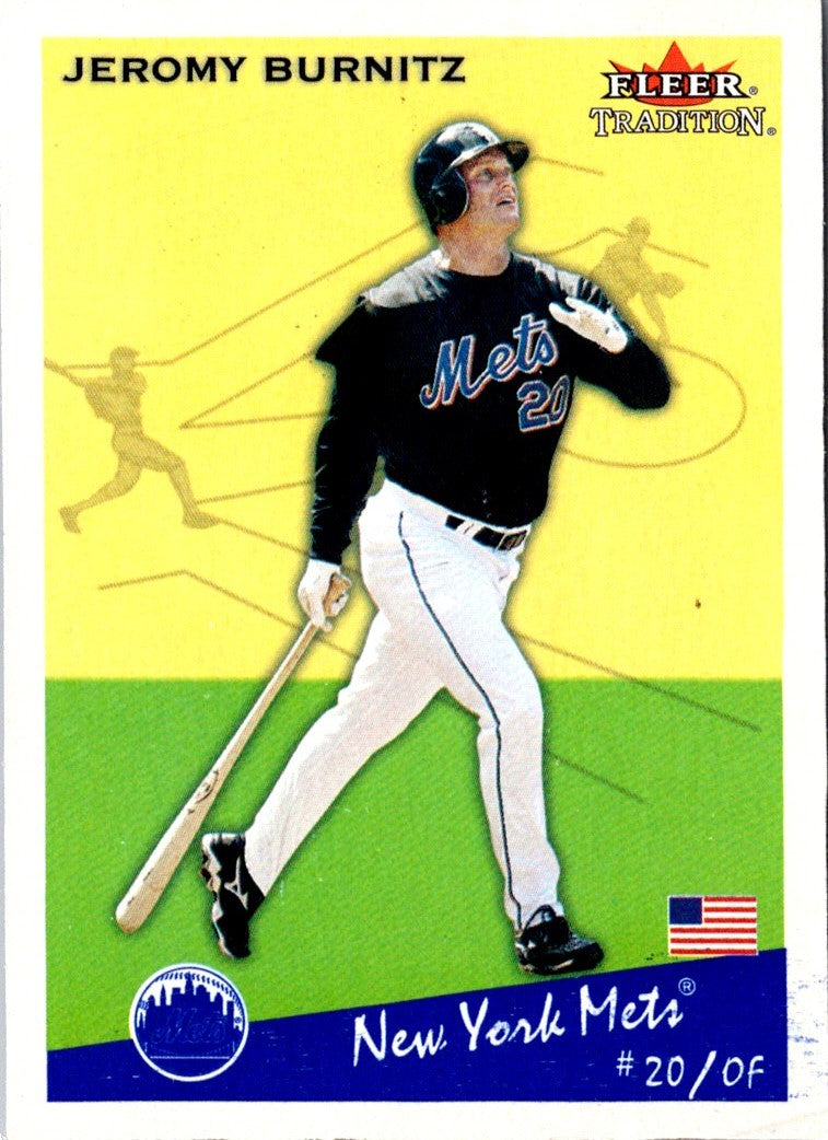 2002 Fleer Tradition Update Jeromy Burnitz