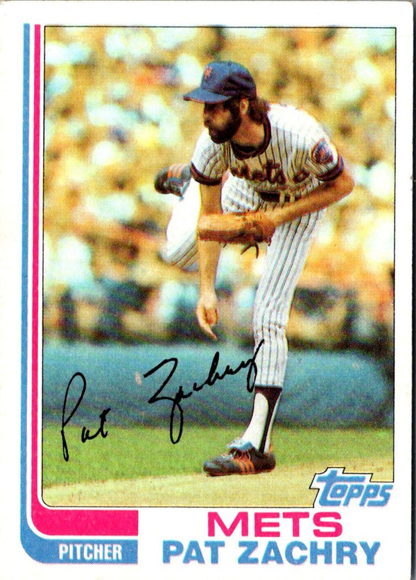 1982 Topps Pat Zachry #399