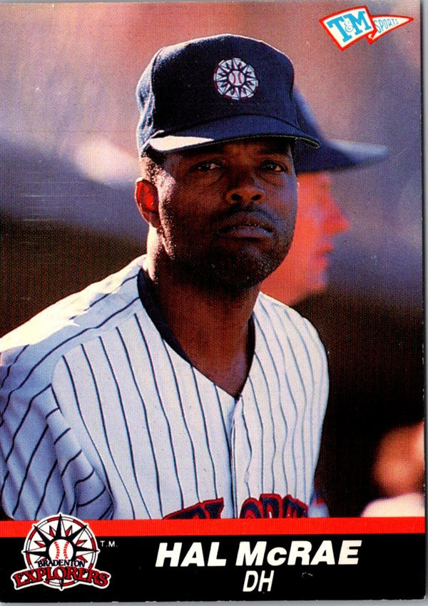 1989 T&M Senior League Hal McRae #76
