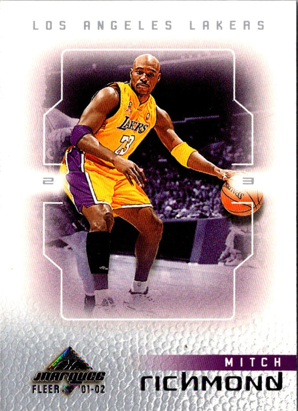 2001 Fleer Marquee Mitch Richmond #31