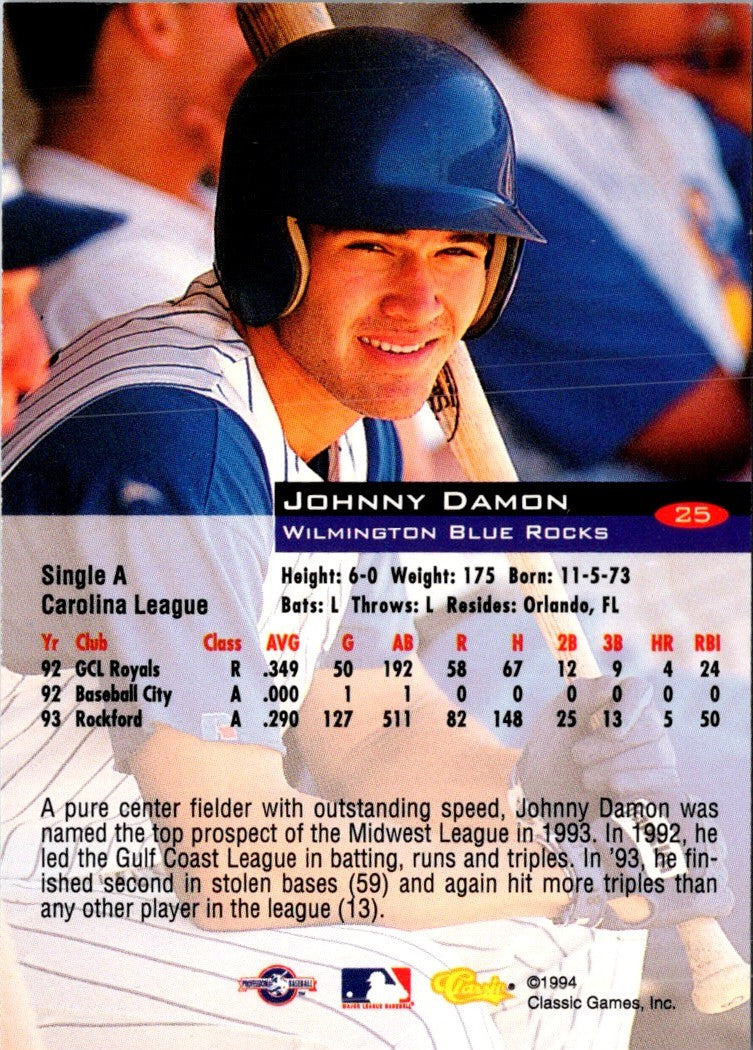 1994 Classic Johnny Damon