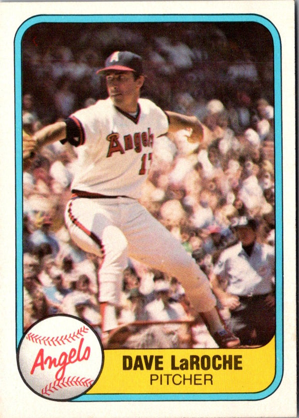 1981 Fleer Dave LaRoche #285