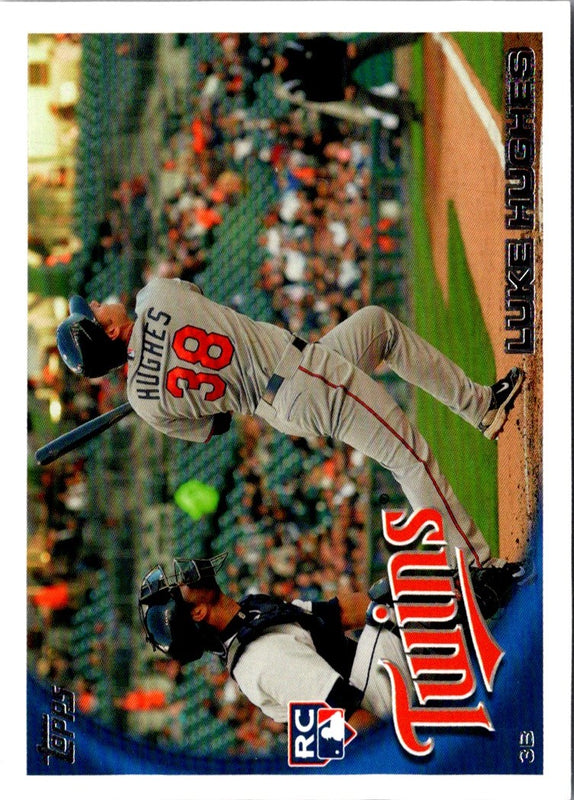 2010 Topps Update Luke Hughes #US-109 Rookie