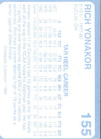 1989 Collegiate Collection North Carolina's Finest Rich Yonakor #155