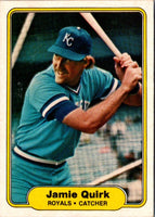 1982 Fleer Jamie Quirk #421