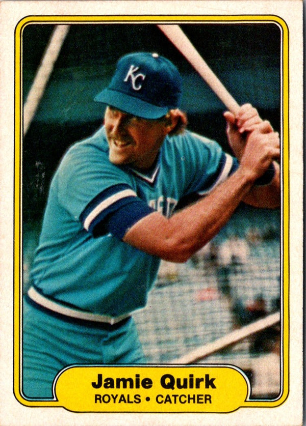 1982 Fleer Jamie Quirk #421