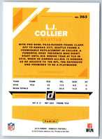2019 Donruss L.J. Collier #263 Rookie