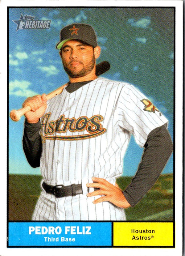 2010 Topps Heritage Pedro Feliz #256