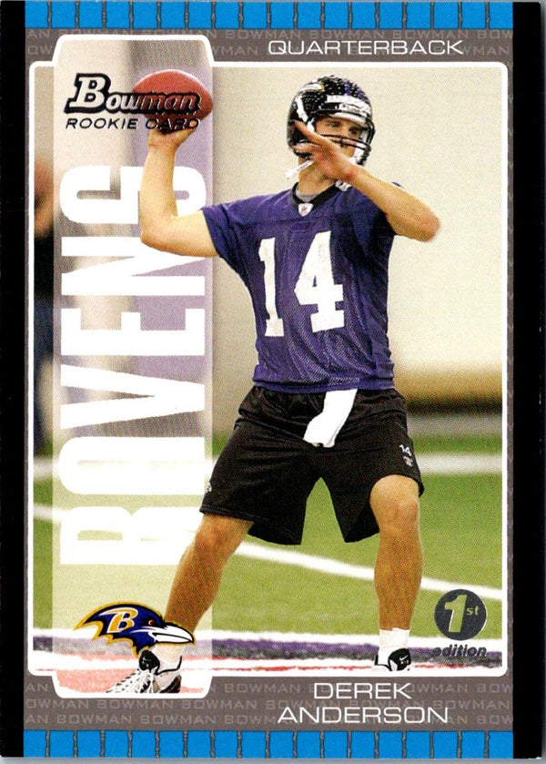 2005 Bowman First Edition Derek Anderson #164