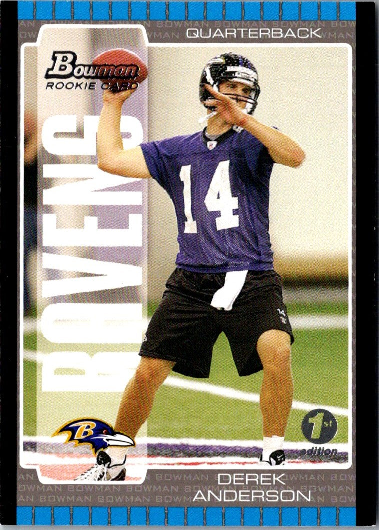 2005 Bowman First Edition Derek Anderson