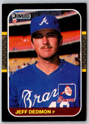 1986 Donruss Jeff Dedmon