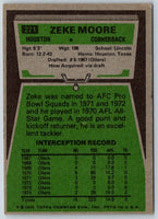 1975 Topps Zeke Moore #271