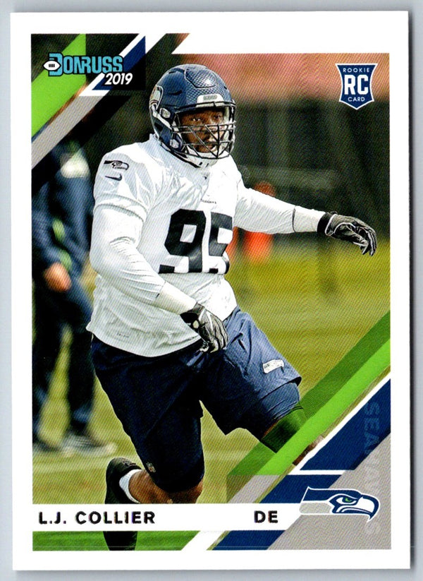 2019 Donruss L.J. Collier #263 Rookie