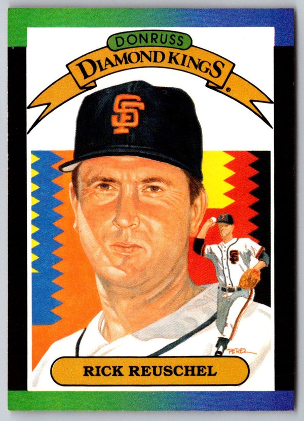 1989 Donruss Diamond King Rick Reuschel #11