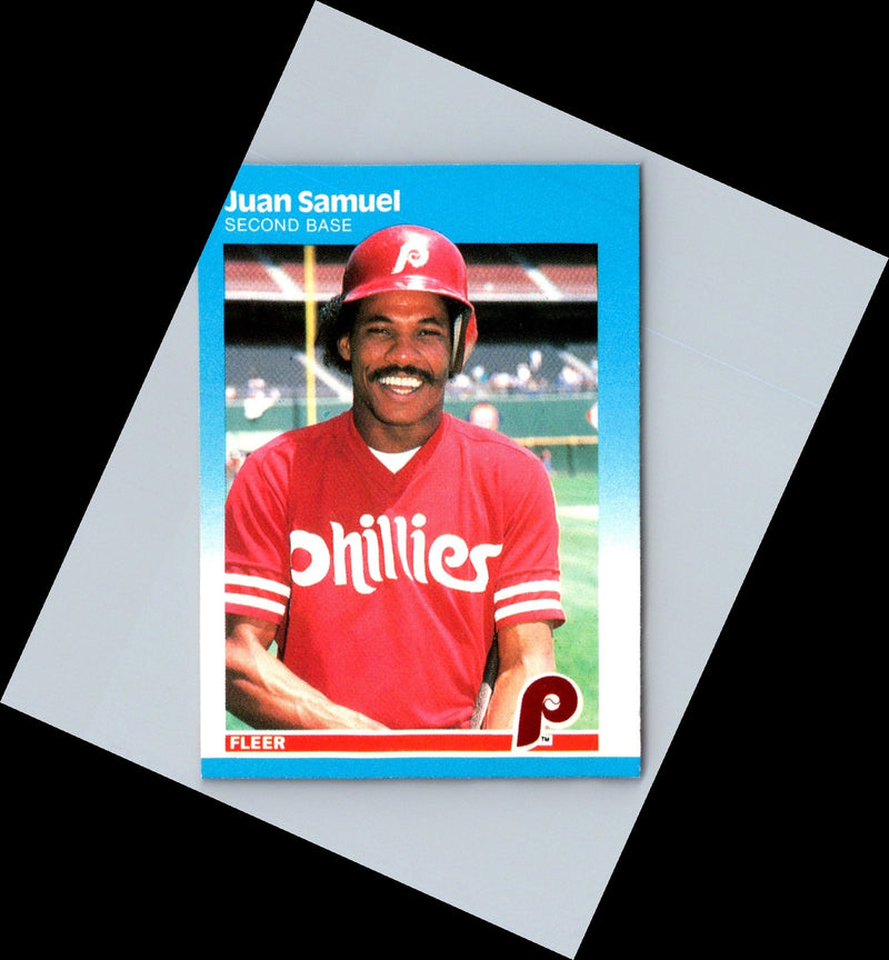 1985 Fleer Juan Samuel