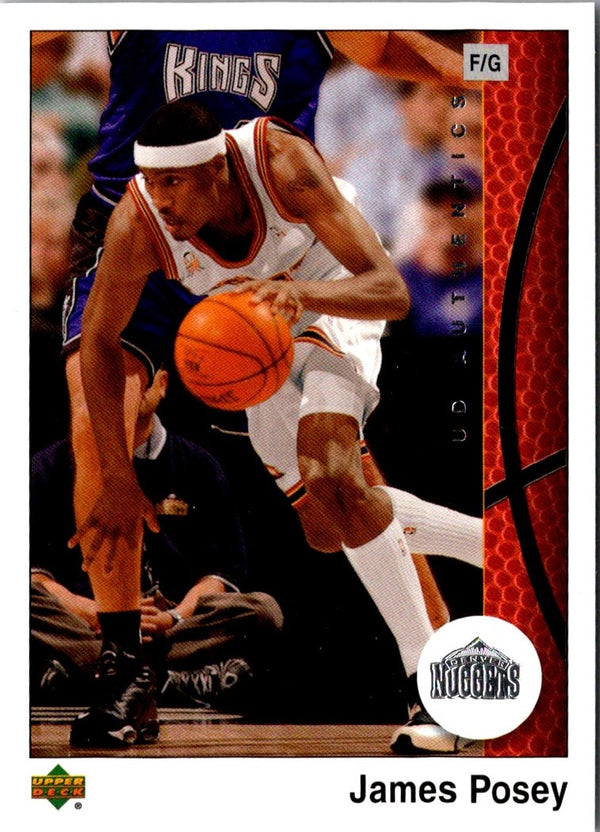 2002 Upper Deck Sweet Shot James Posey #18