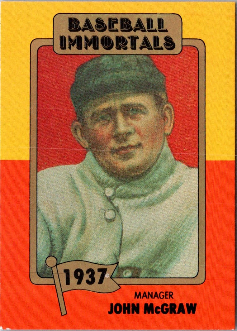 1980 SSPC HOF John McGraw