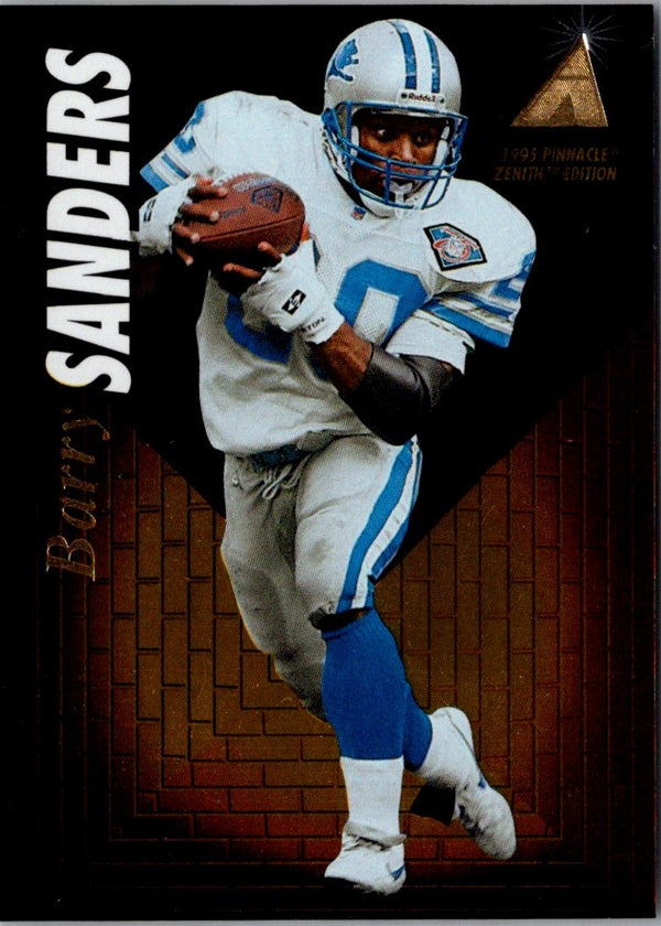 1995 Zenith Barry Sanders #Z87