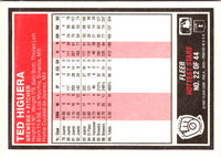 1987 Fleer Hottest Stars Ted Higuera #22