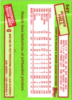 1985 Topps Traded Donnie Hill #54T