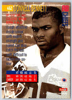 1994 Topps Stadium Club Football Donnell Bennett #462