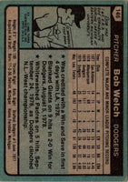 1980 Topps Bob Welch #146