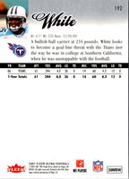 2007 Upper Deck Silver LenDale White #192 /99