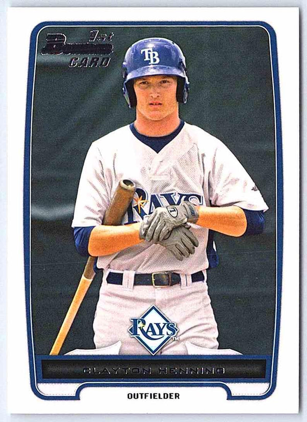 2012 Bowman Clayton Henning #BDPP81