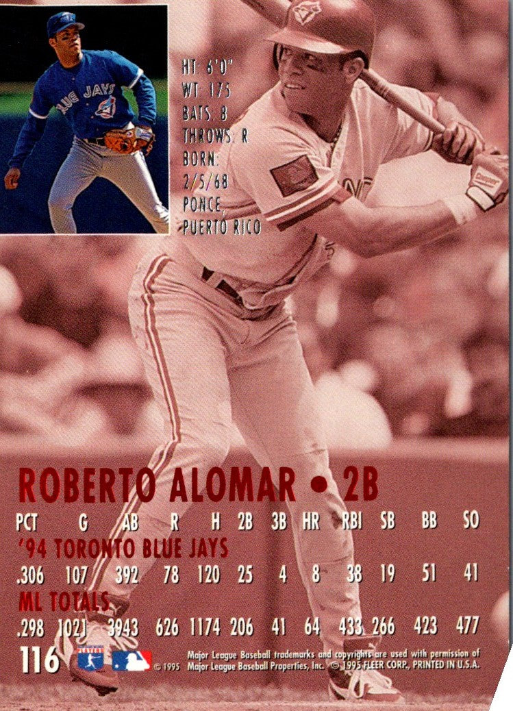 1995 Ultra Roberto Alomar