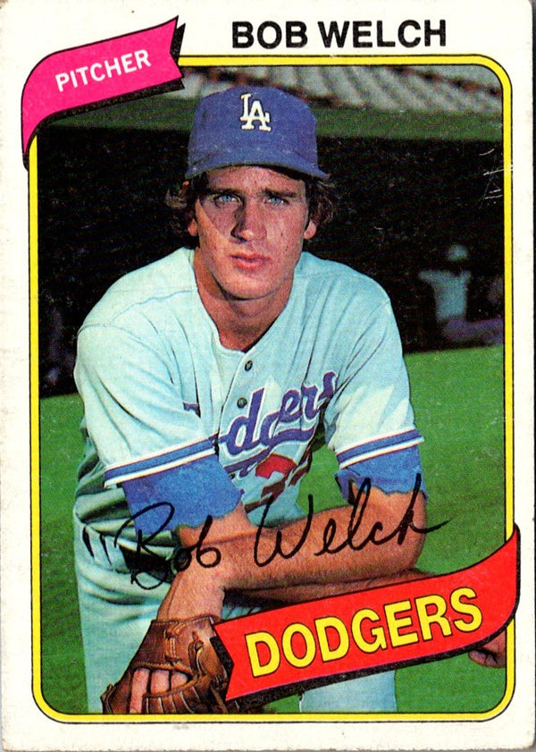 1980 Topps Bob Welch #146