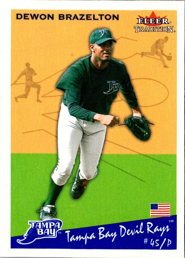 2002 Fleer Tradition Update Dewon Brazelton #U137