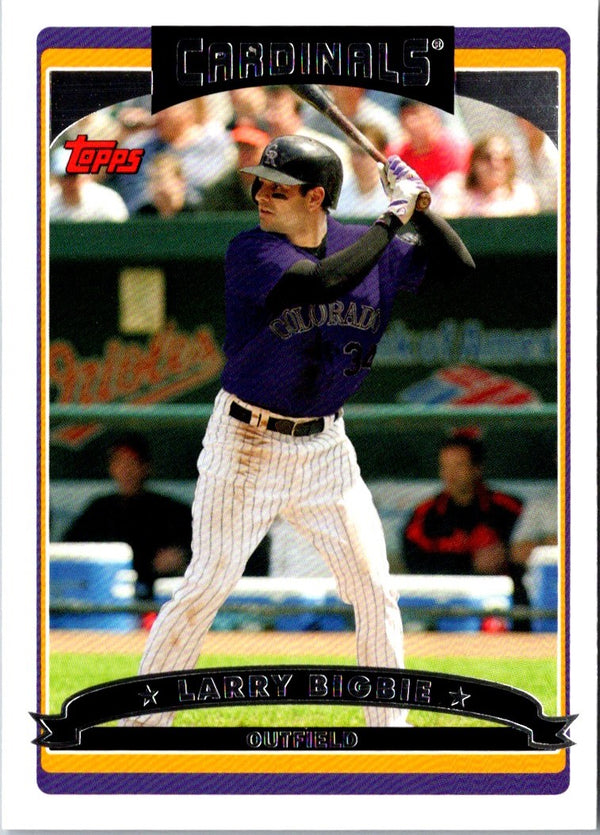 2006 Topps Larry Bigbie #192