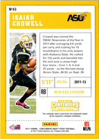 2017 Panini Contenders Draft Picks Isaiah Crowell #43