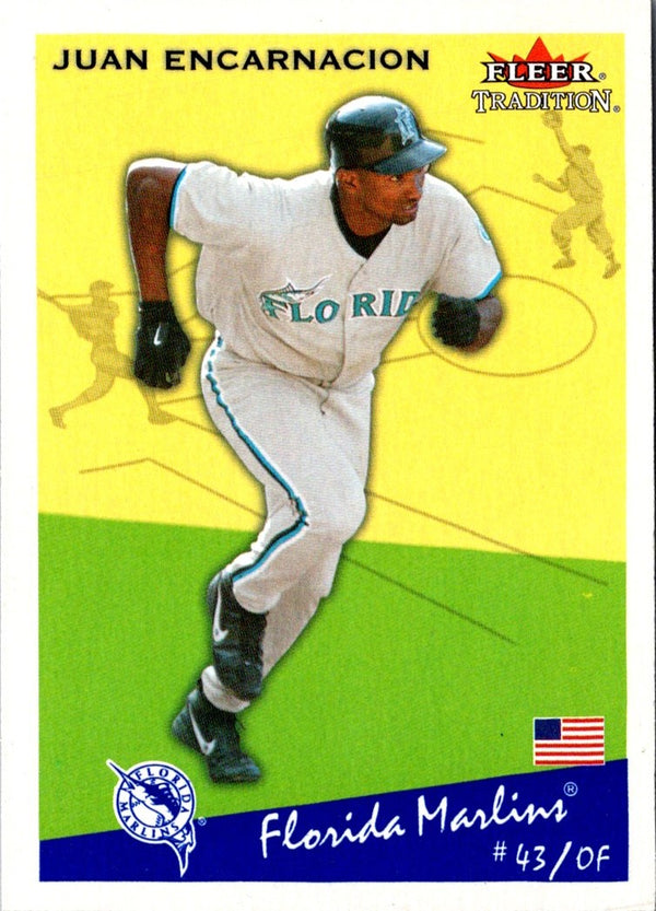 2002 Fleer Tradition Update Juan Encarnacion #U136