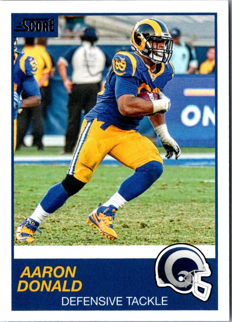 2019 Score Aaron Donald