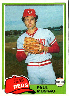 1981 O-Pee-Chee Paul Moskau #358